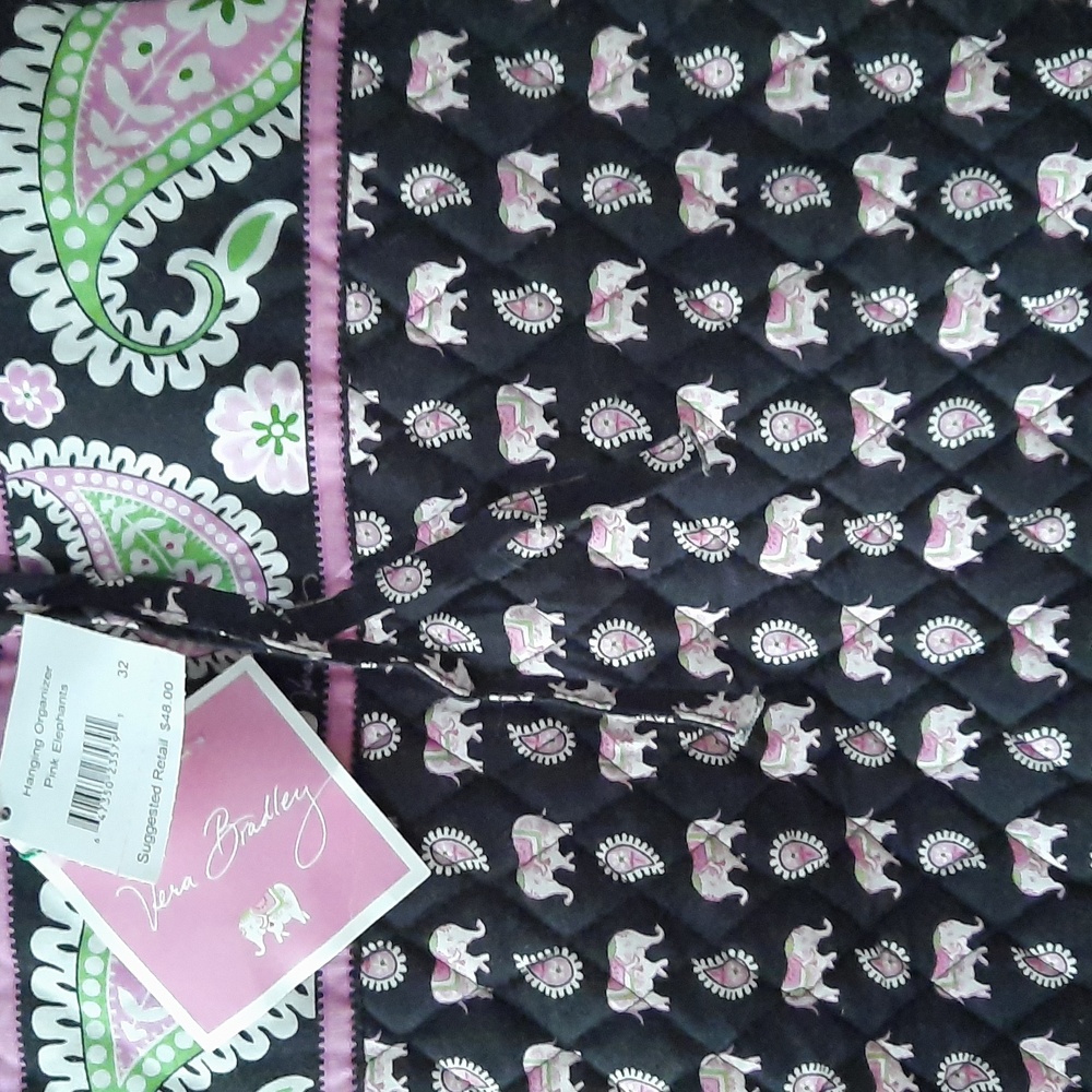 Vera Bradley Pink Elephant trio.